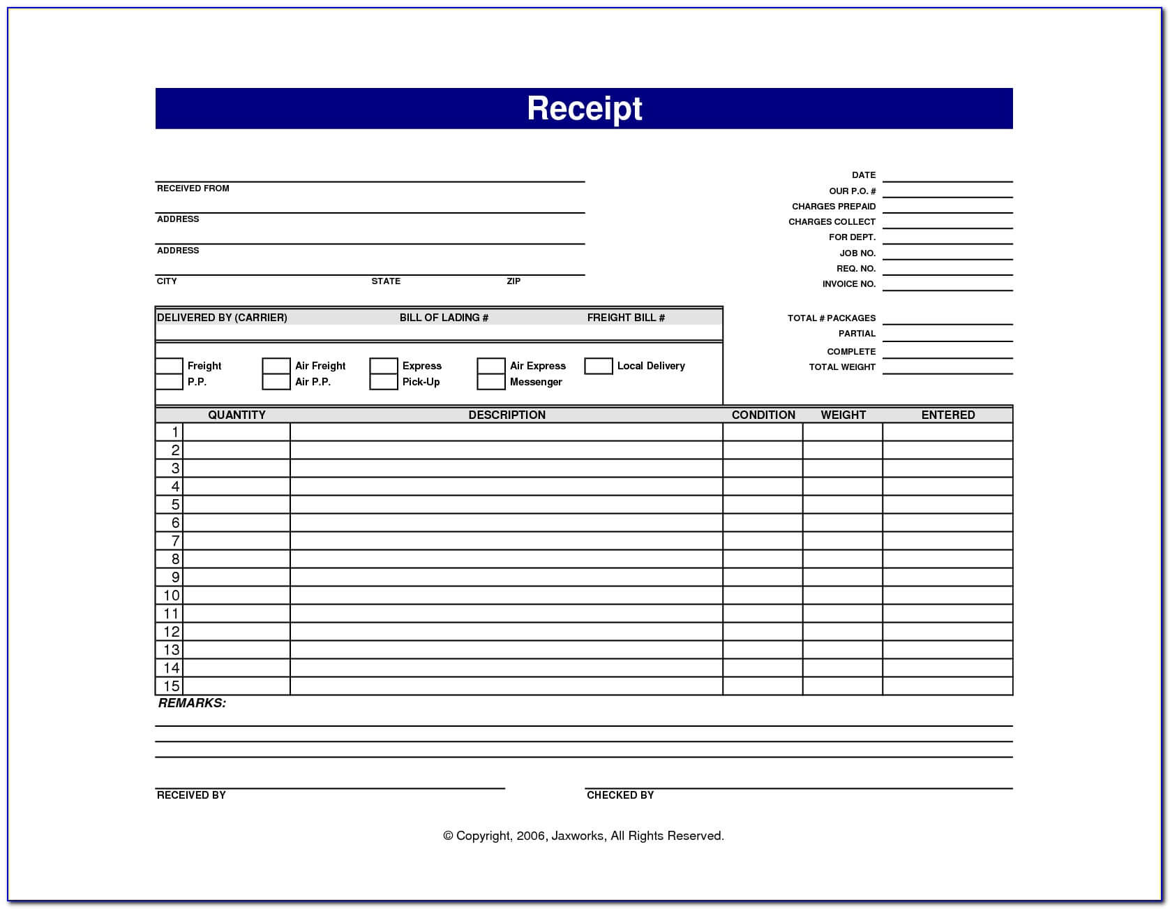 Free Invoice Forms To Print – Form : Resume Examples #0Ekozdeomz Pertaining To Air Conditioning Invoice Template