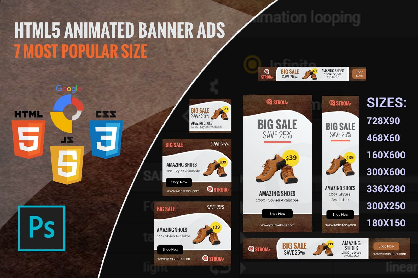 Free Marketing Product: Free Ad Templates | Shoping Html5 Throughout Animated Banner Templates