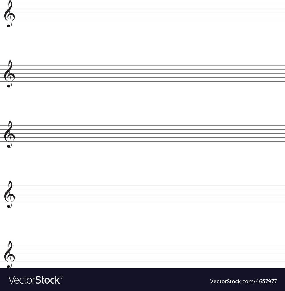 Free Printable Blank Music Sheets - Colona.rsd7 Throughout Blank Sheet Music Template For Word
