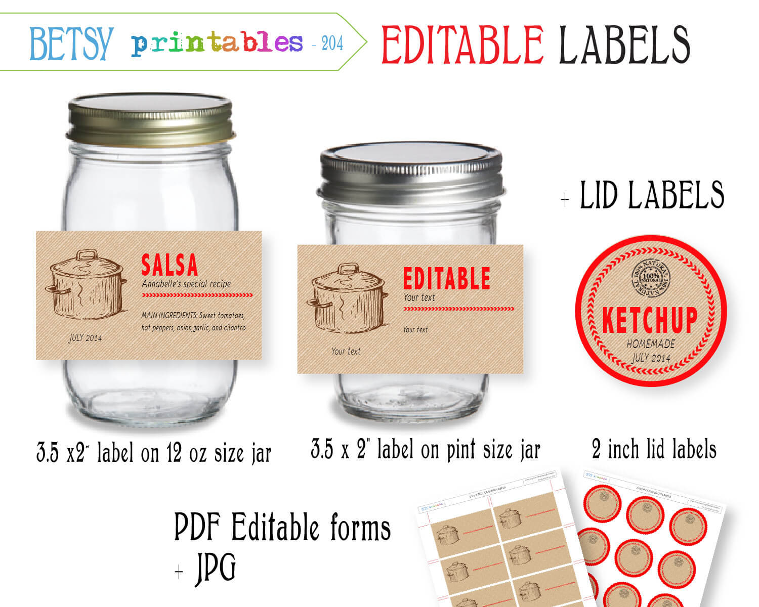 Free Printable Mason Jar Labels Template – Easy Craft Ideas Pertaining To Canning Labels Template Free