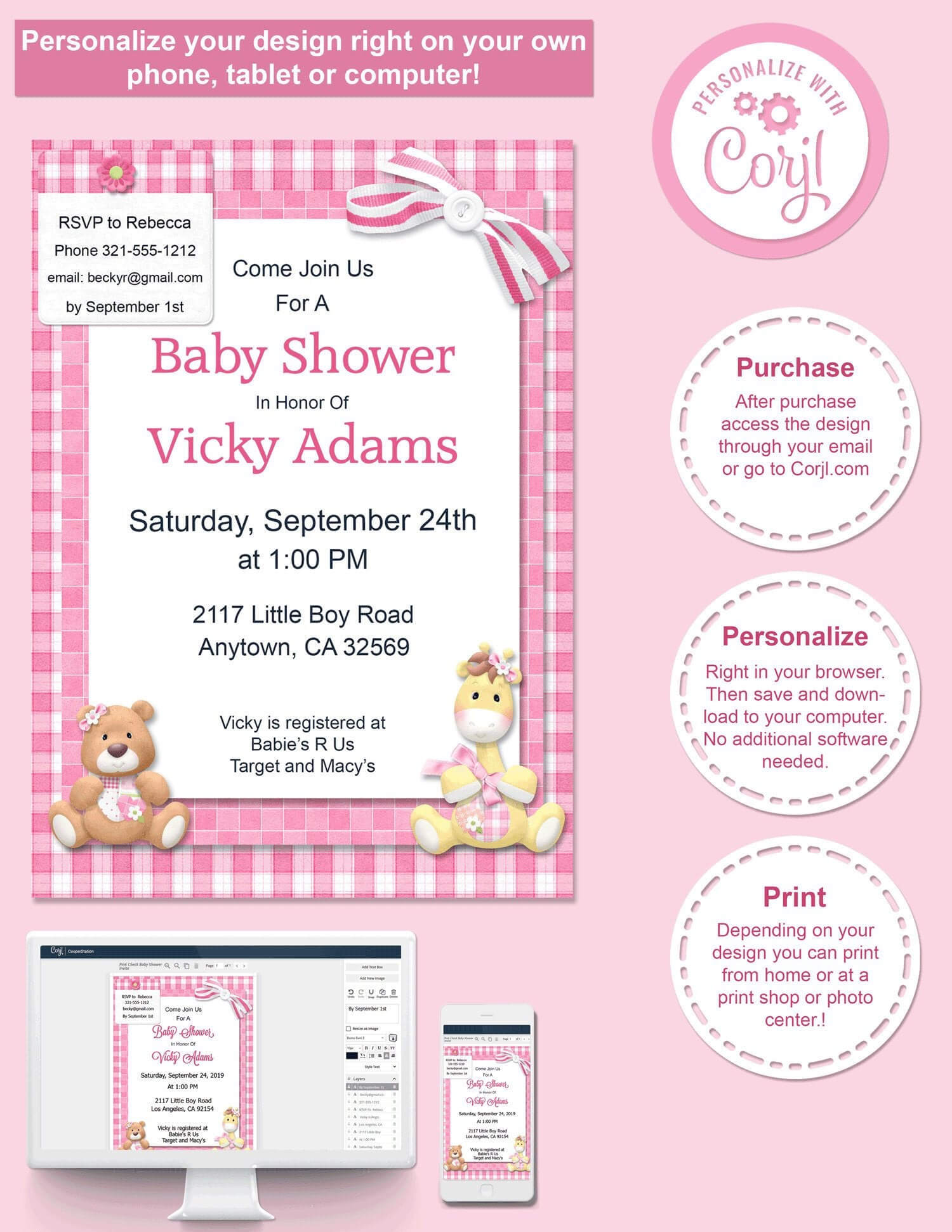 Free Printable Owl Baby Shower Invitations Templates Regarding Baby Shower Agenda Template