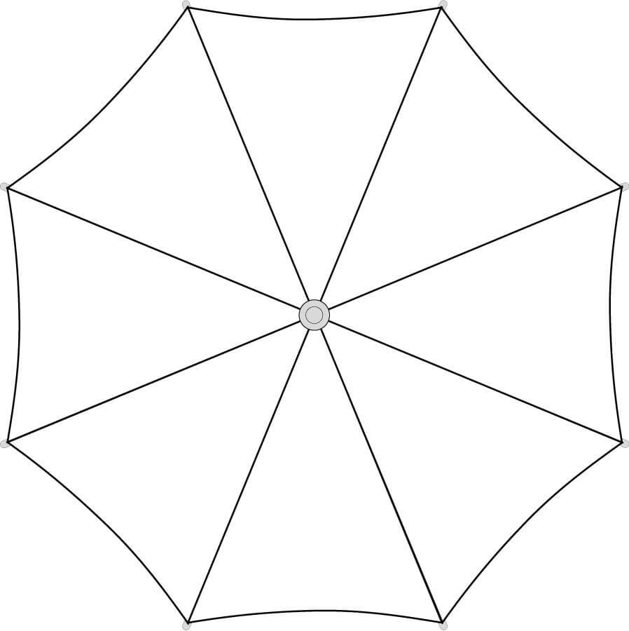 Free Printable Umbrella Template, Download Free Clip Art Intended For Blank Umbrella Template