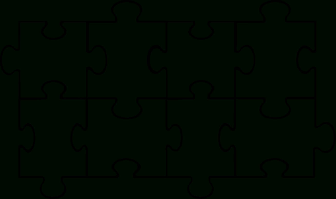 Free Puzzle Pieces Template, Download Free Clip Art, Free Regarding Blank Jigsaw Piece Template