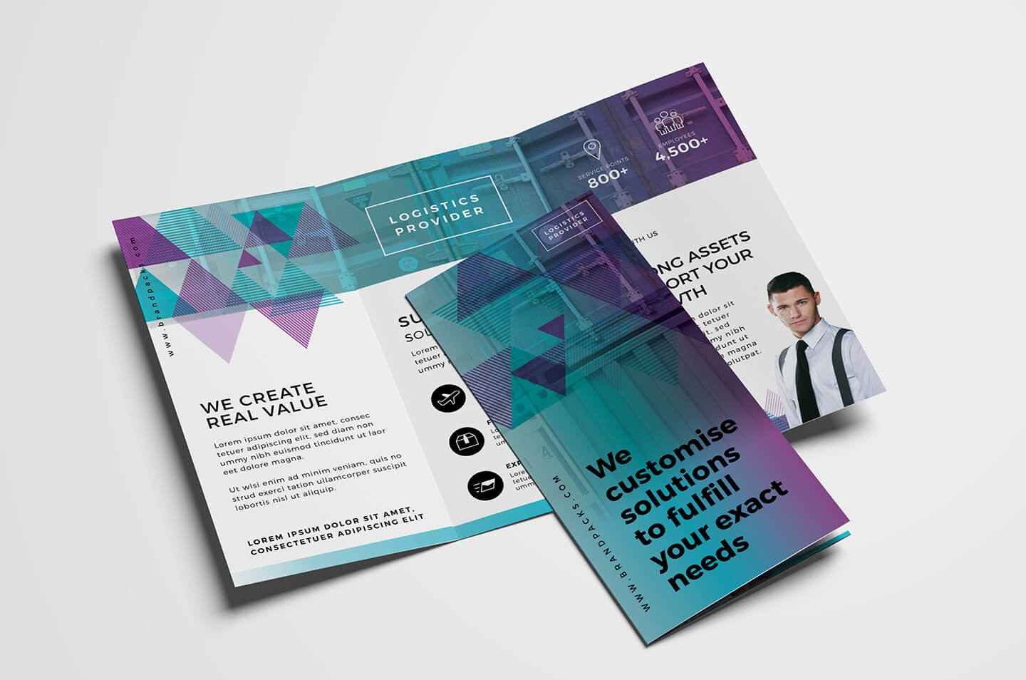 Free Trifold Brochure Template Vol.2 In Psd, Ai & Vector With Regard To 2 Fold Flyer Template