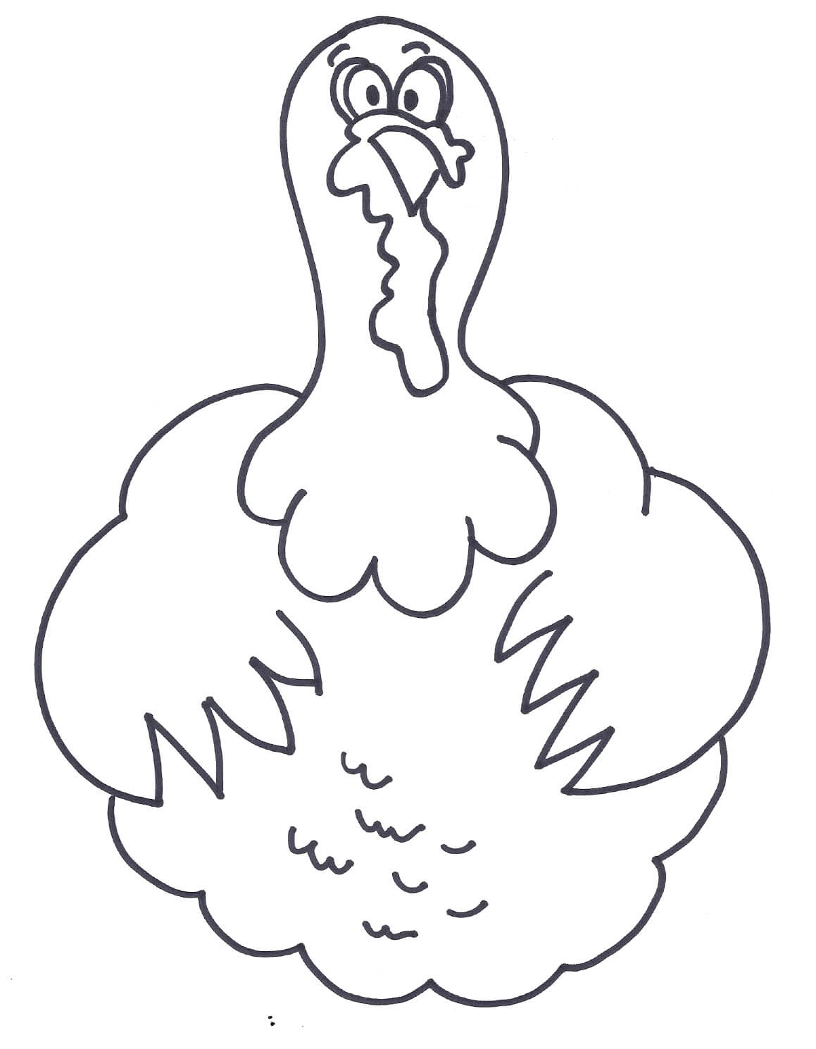 Free Turkey Body Cliparts, Download Free Clip Art, Free Clip Pertaining To Blank Turkey Template