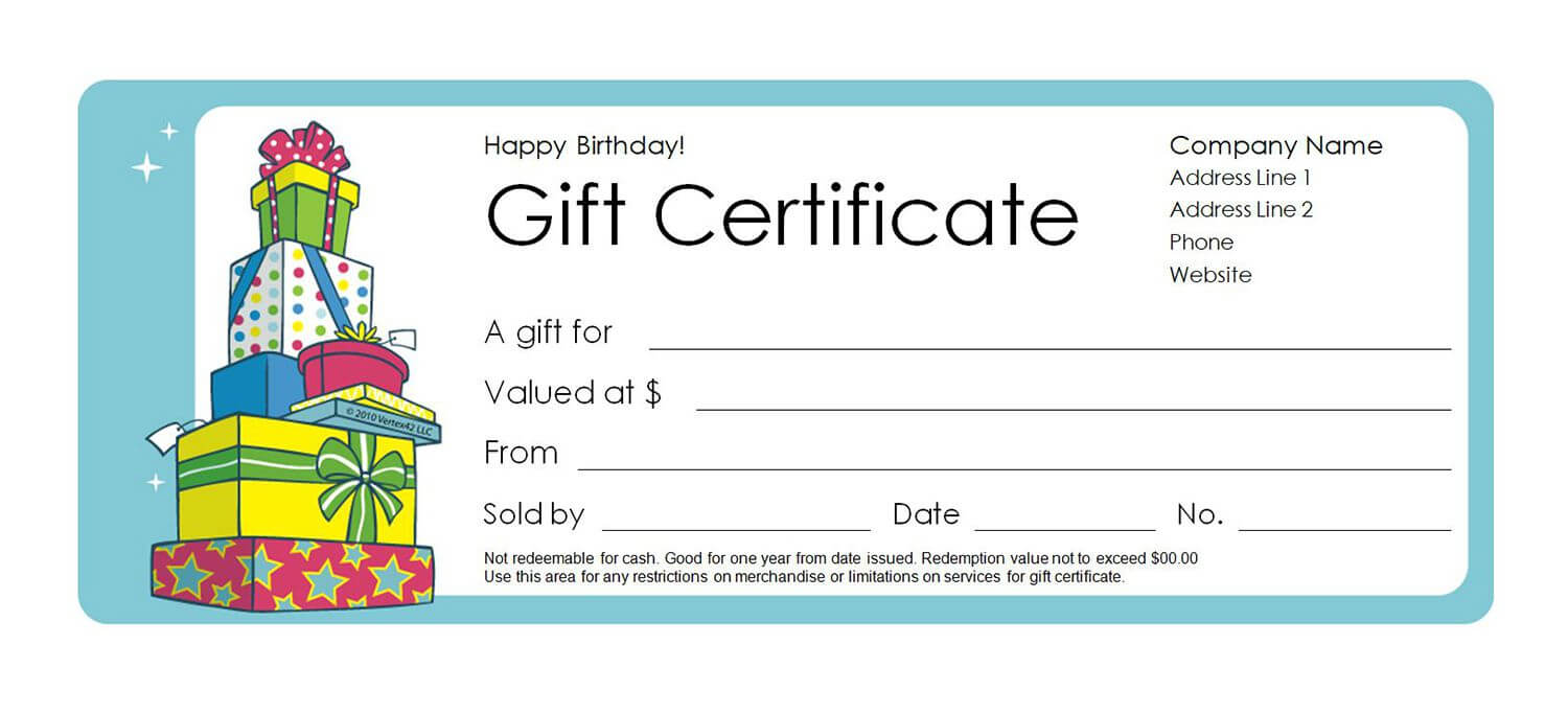 Gift Certificate Template Pages | Certificatetemplategift For Certificate Template For Pages