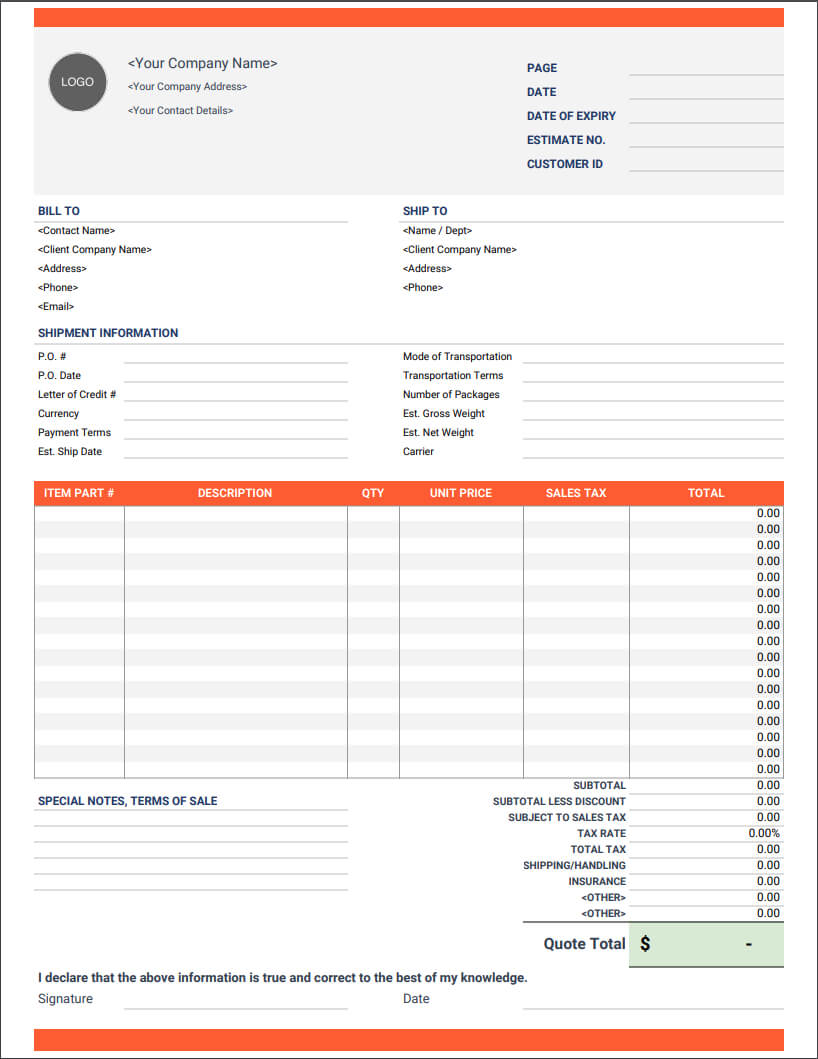 Google Docs Invoice Template | Docs & Sheets | Invoice Simple Inside Bakery Invoice Template