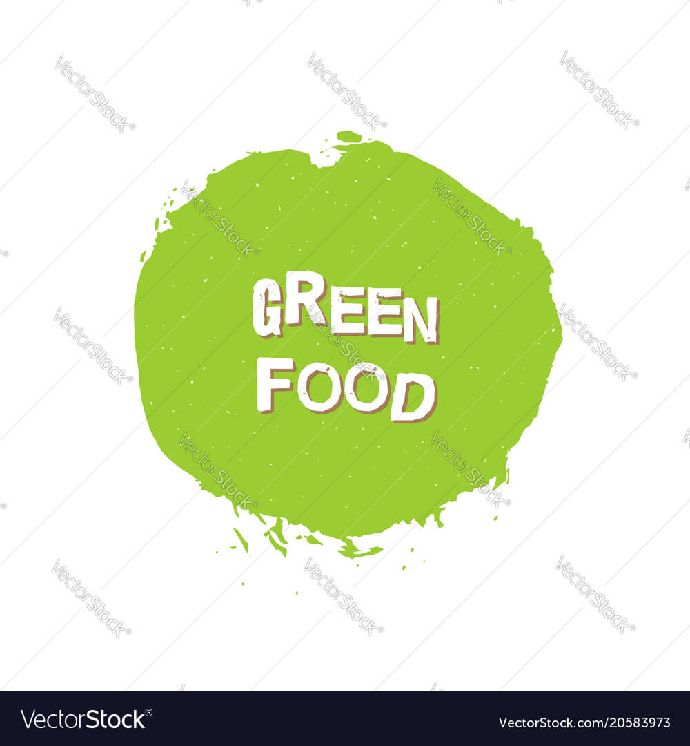 Green Food Eco Fresh Bio Organic Design Template Regarding Bio Card Template