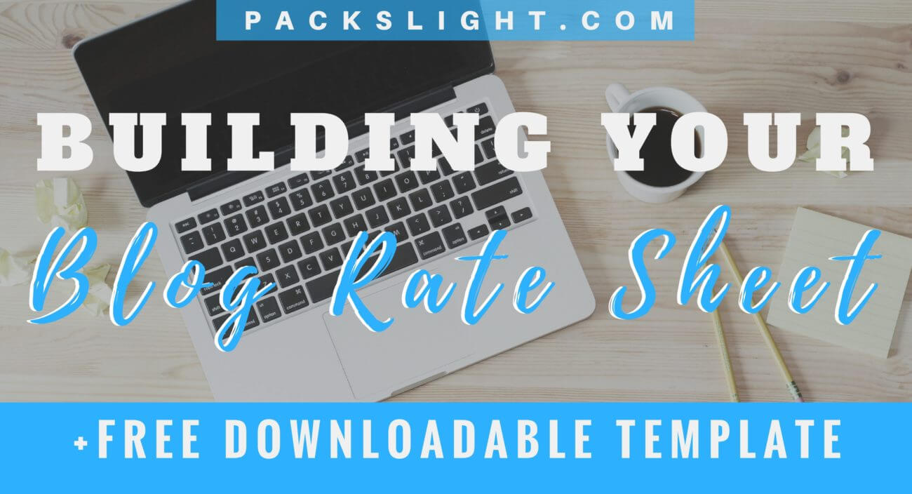 How To Build A Blog Social Media Rate Card (+Free Template With Advertising Rate Card Template