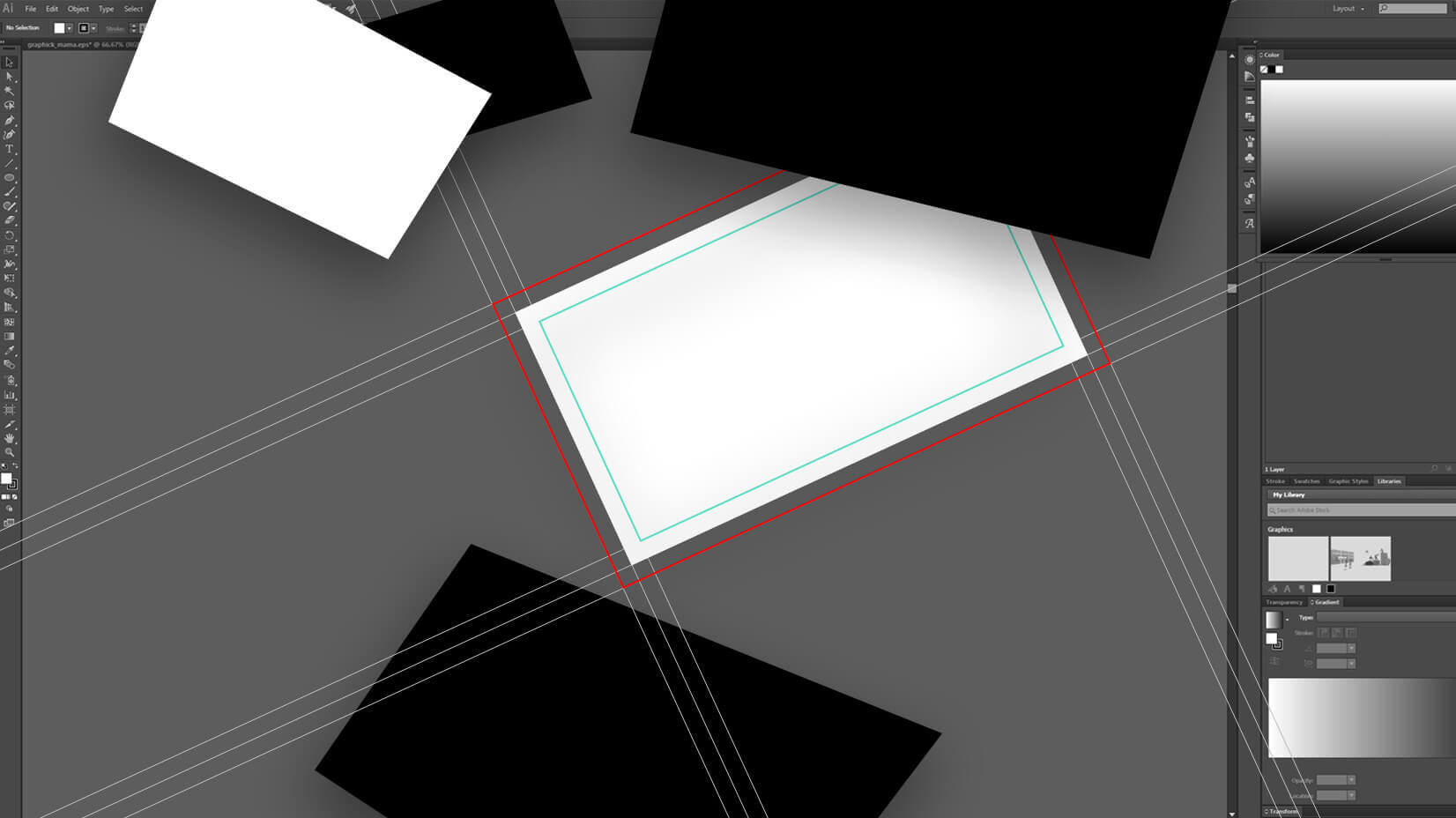How To Make A Business Card Template With Bleeds In Adobe Inside Adobe Illustrator Card Template