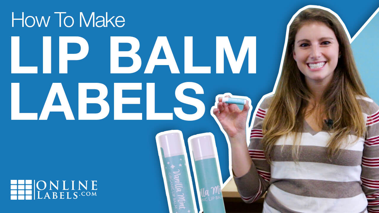 How To Make Lip Balm Labels In 4 Easy Steps – Onlinelabels Intended For 2.125 X 1.6875 Label Template