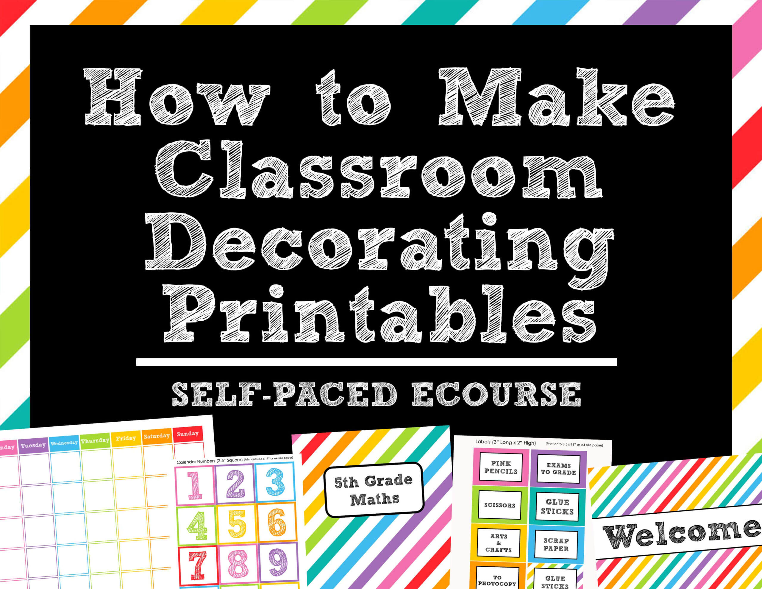 How To Make Teaching Printables And Classroom Decorating Within Blank Word Wall Template Free