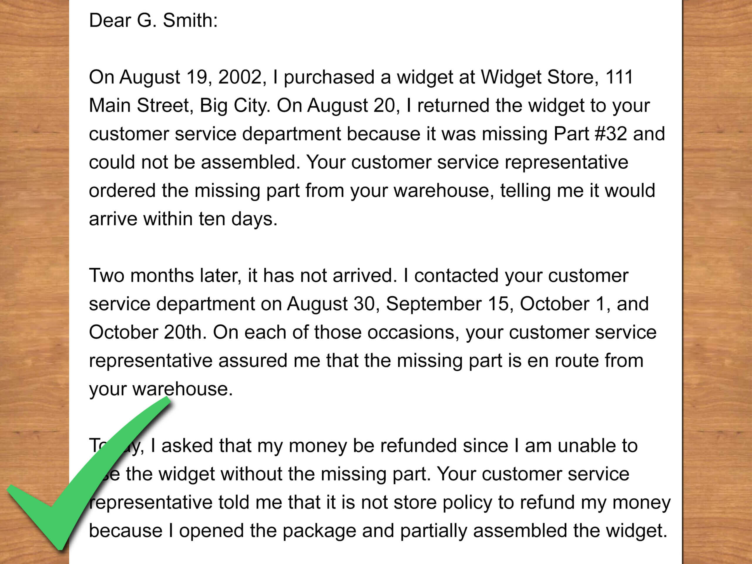 How To Write A Letter Asking For A Refund: 15 Steps Inside Bank Charges Refund Letter Template