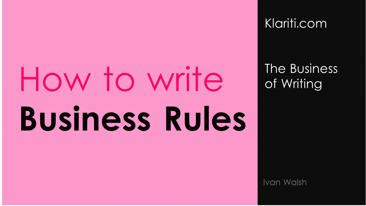 How To Write Business Rules – Templates, Forms, Checklists For Business Rules Template Word