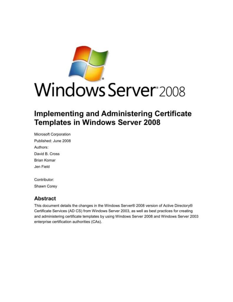 Implementing And Administering Certificate Templates inside Active Directory Certificate Templates Implementing And Administering Certificate Templates Inside Active Directory Certificate Templates