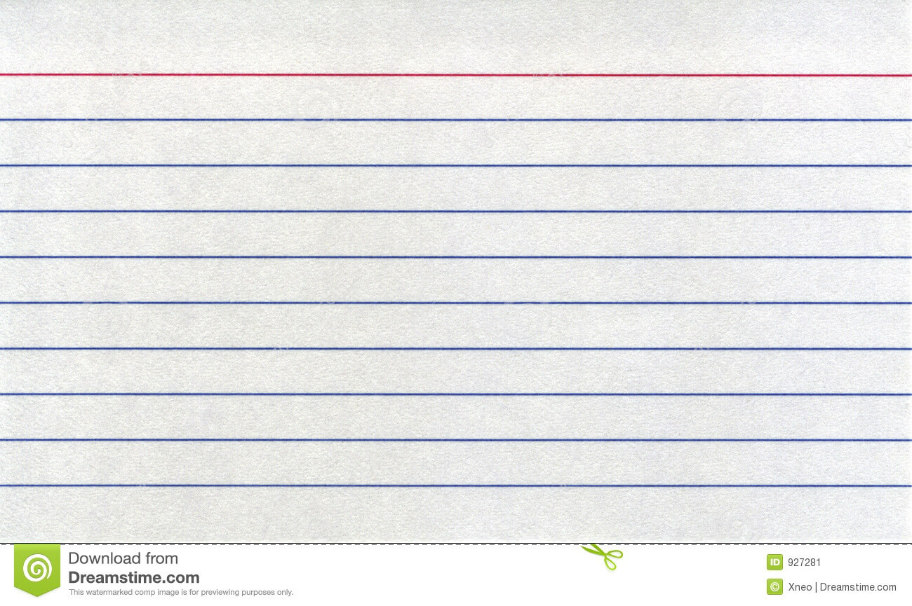 Index Card Stock Image. Image Of Catalog, Postcard Inside Blank Index Card Template