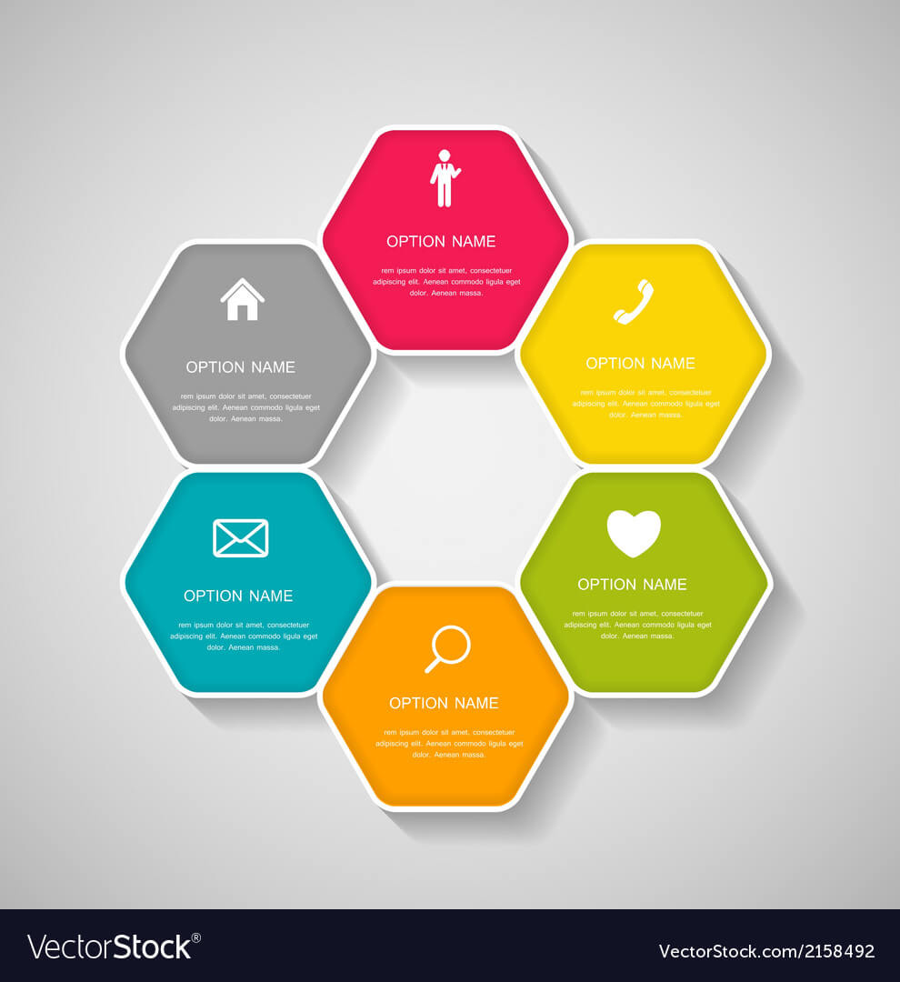 Infographic Templates For Business Vector Image On Vectorstock In Adobe Illustrator Infographic Templates