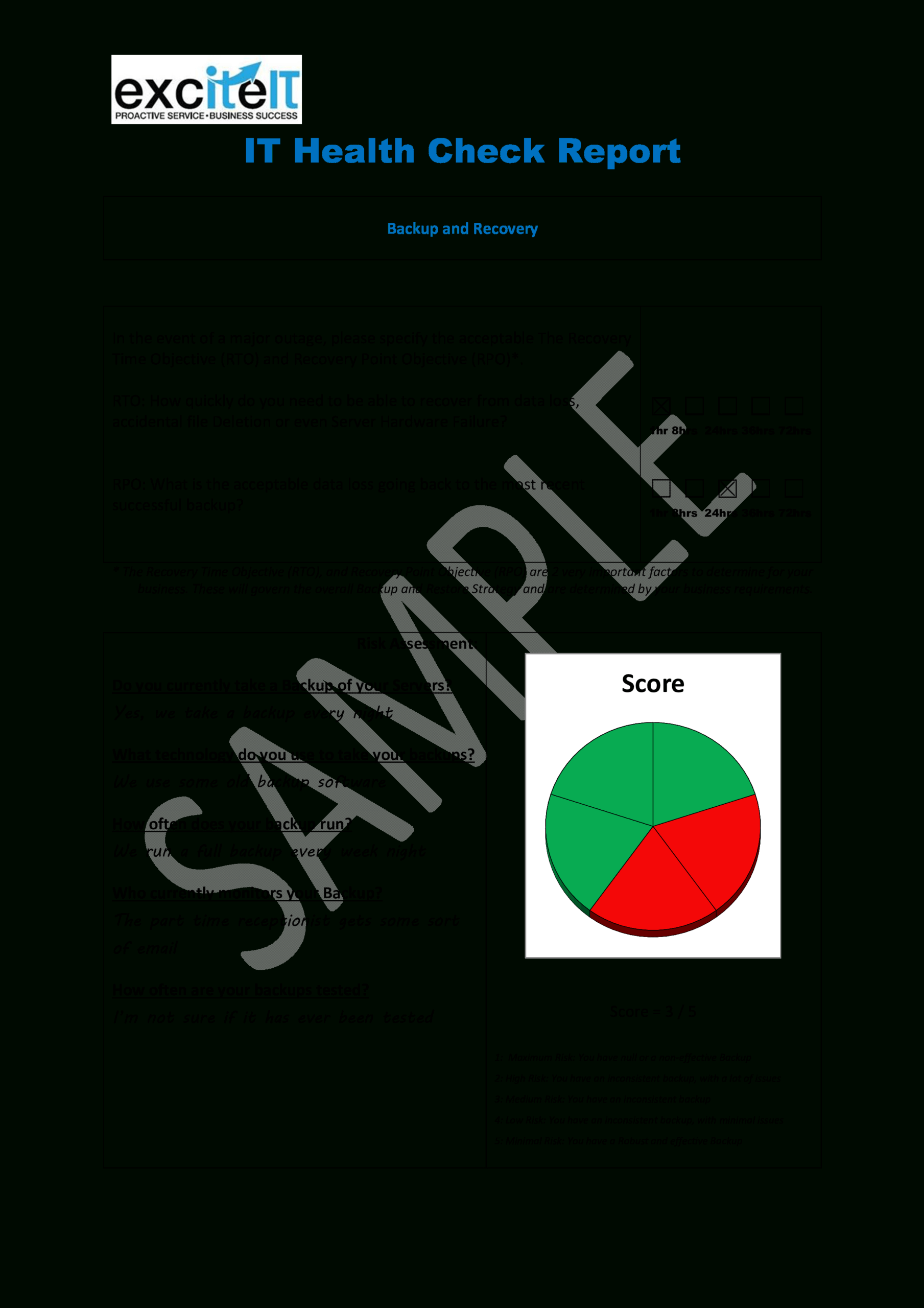 It Health Check Report | Templates At Allbusinesstemplates With Check Out Report Template