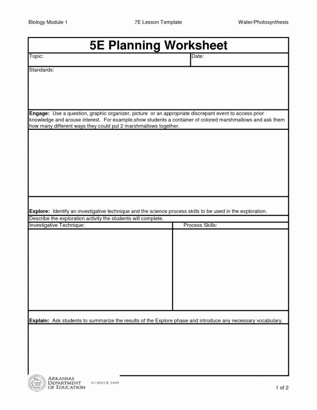 Lesson Plan Templates 12 13 For Word Proposal Letter Intended For 5 E Lesson Plan Template