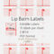 Lucrative Printable Lip Balm Label Template | Marsha Website Throughout 2.125 X 1.6875 Label Template
