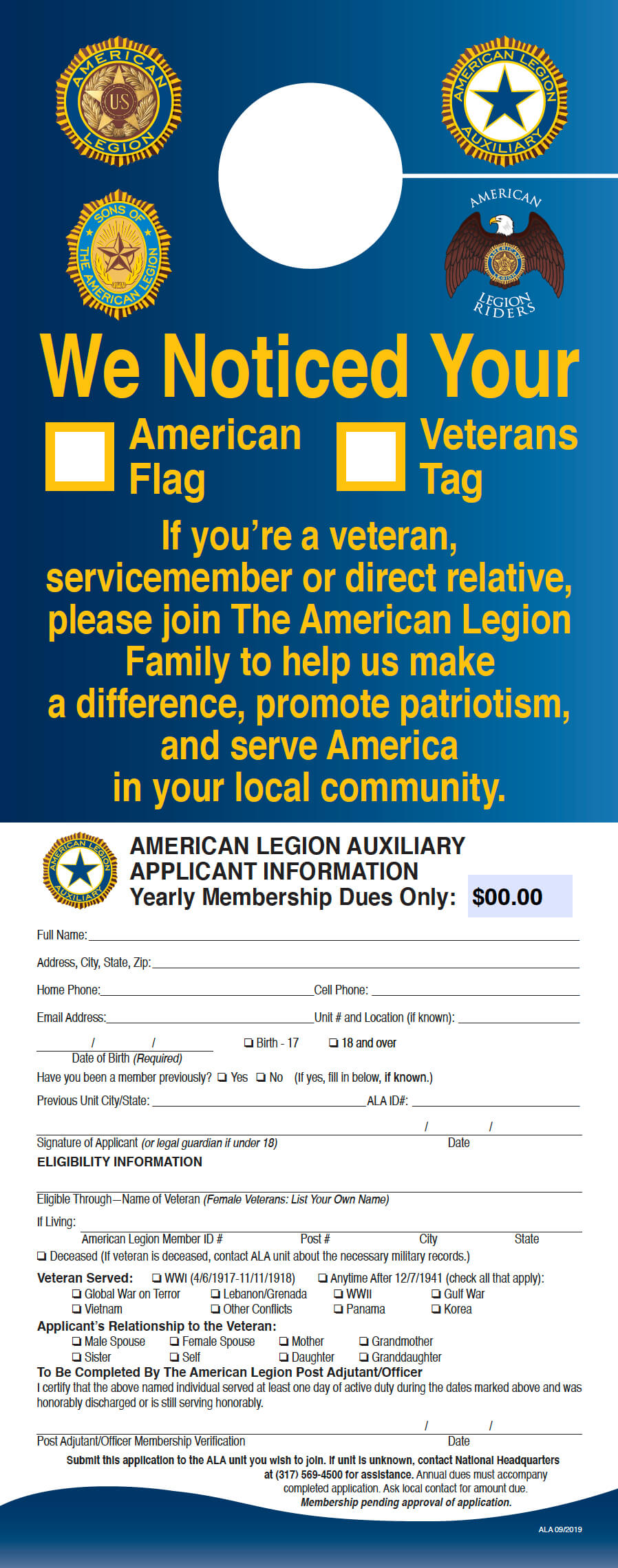 Marketing & Promotional Materials – American Legion Auxiliary Pertaining To American Legion Letterhead Template