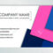 Modern Business Card Template. Business Cards With Company Logo Intended For Call Card Templates