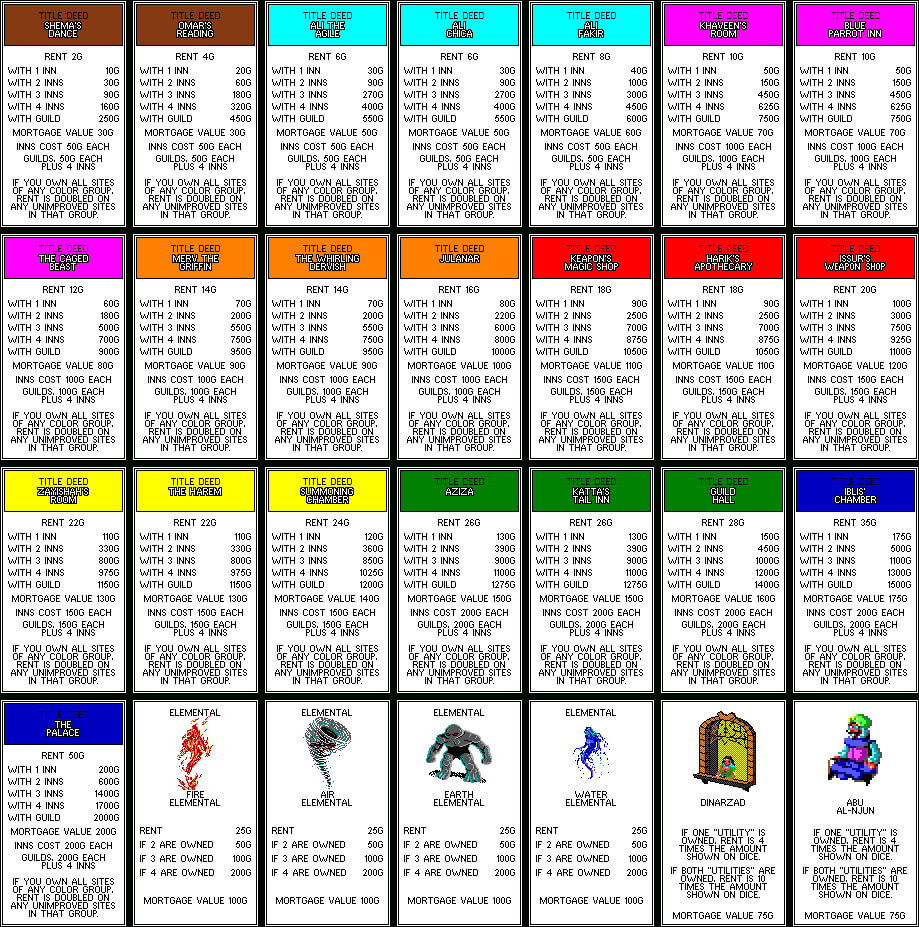 Monopoly Chance Cards Printable That Are Eloquent | Wanda Intended For Chance Card Template