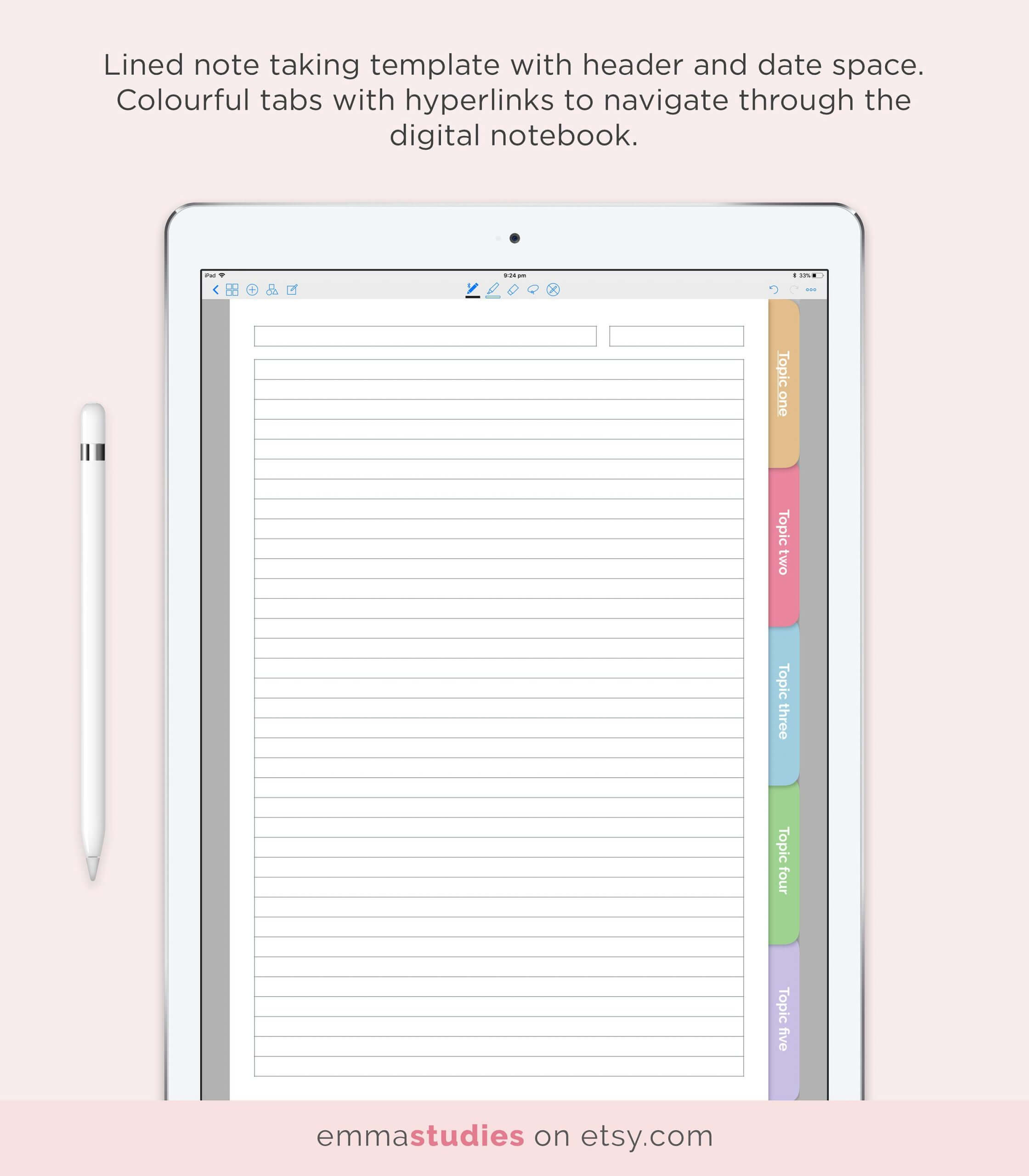 Note Taking Template Free Download Pdf Microsoft Word Throughout Best Note Taking Template