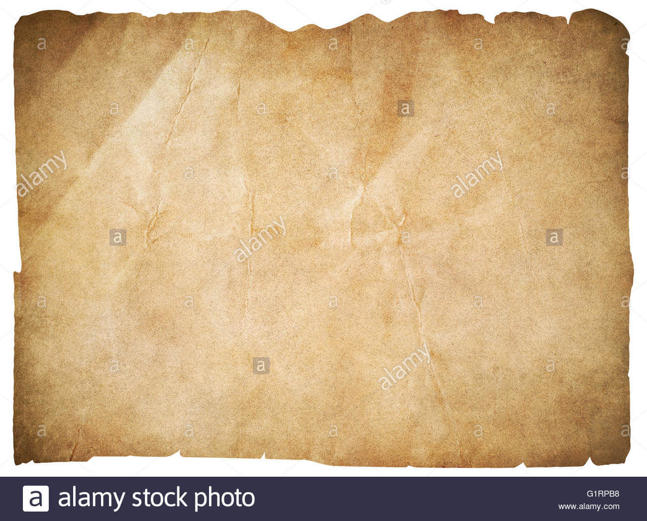 Old Paper Or Blank Pirates Map Isolated With Clipping Path Inside Blank Pirate Map Template