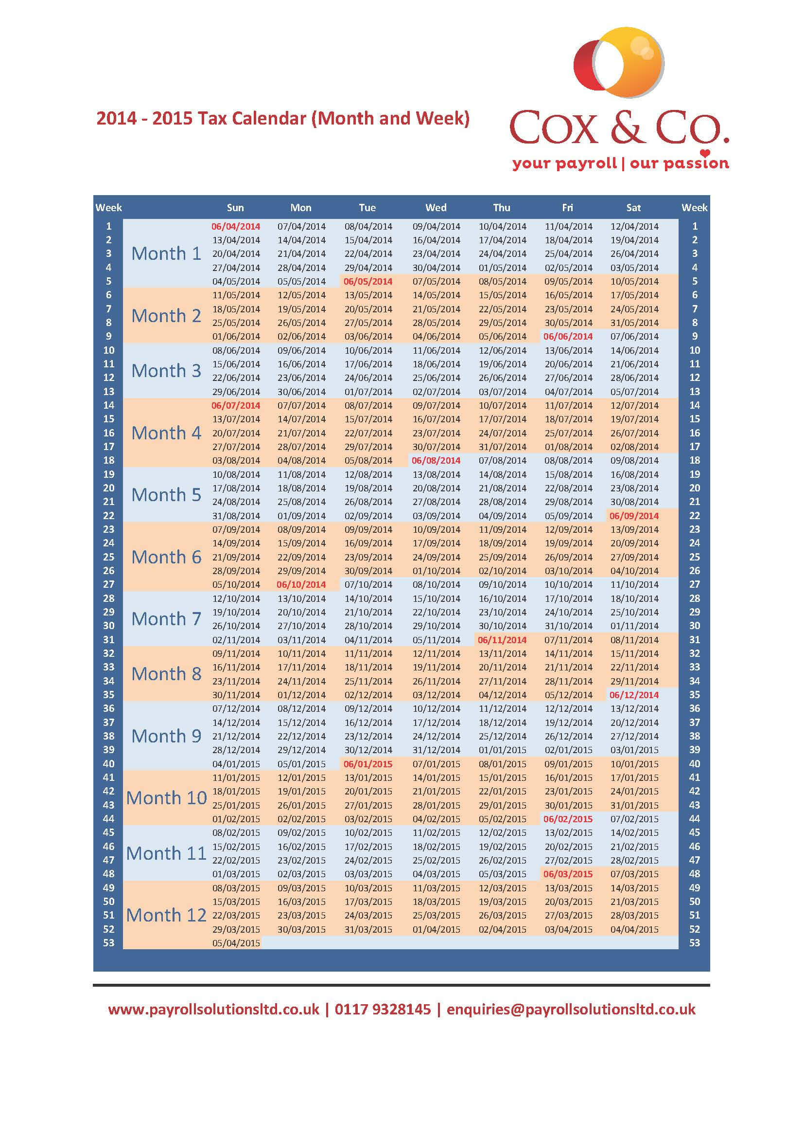 Payroll Calendar 2015 – Tunu.redmini.co Pertaining To 2017 Biweekly Payroll Calendar Template