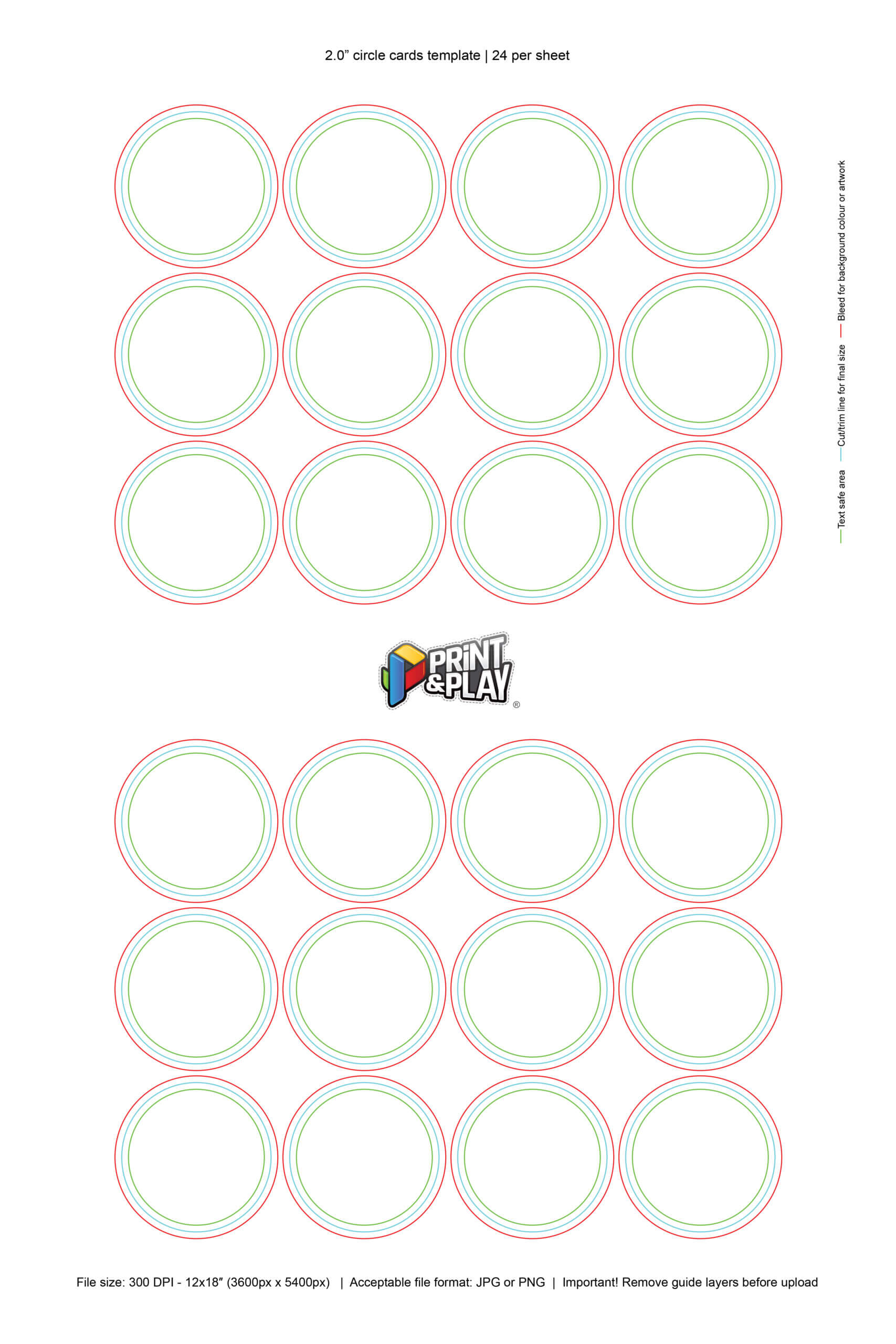 Playing Cards : Formatting & Templates – Print & Play For Card Game Template Maker