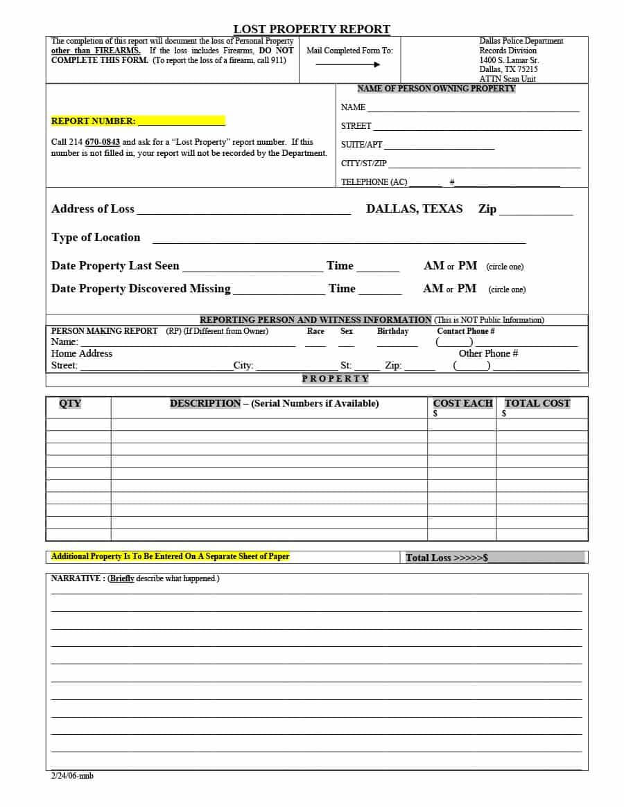 Police Report Templates - Tunu.redmini.co With Regard To Blank Police Report Template