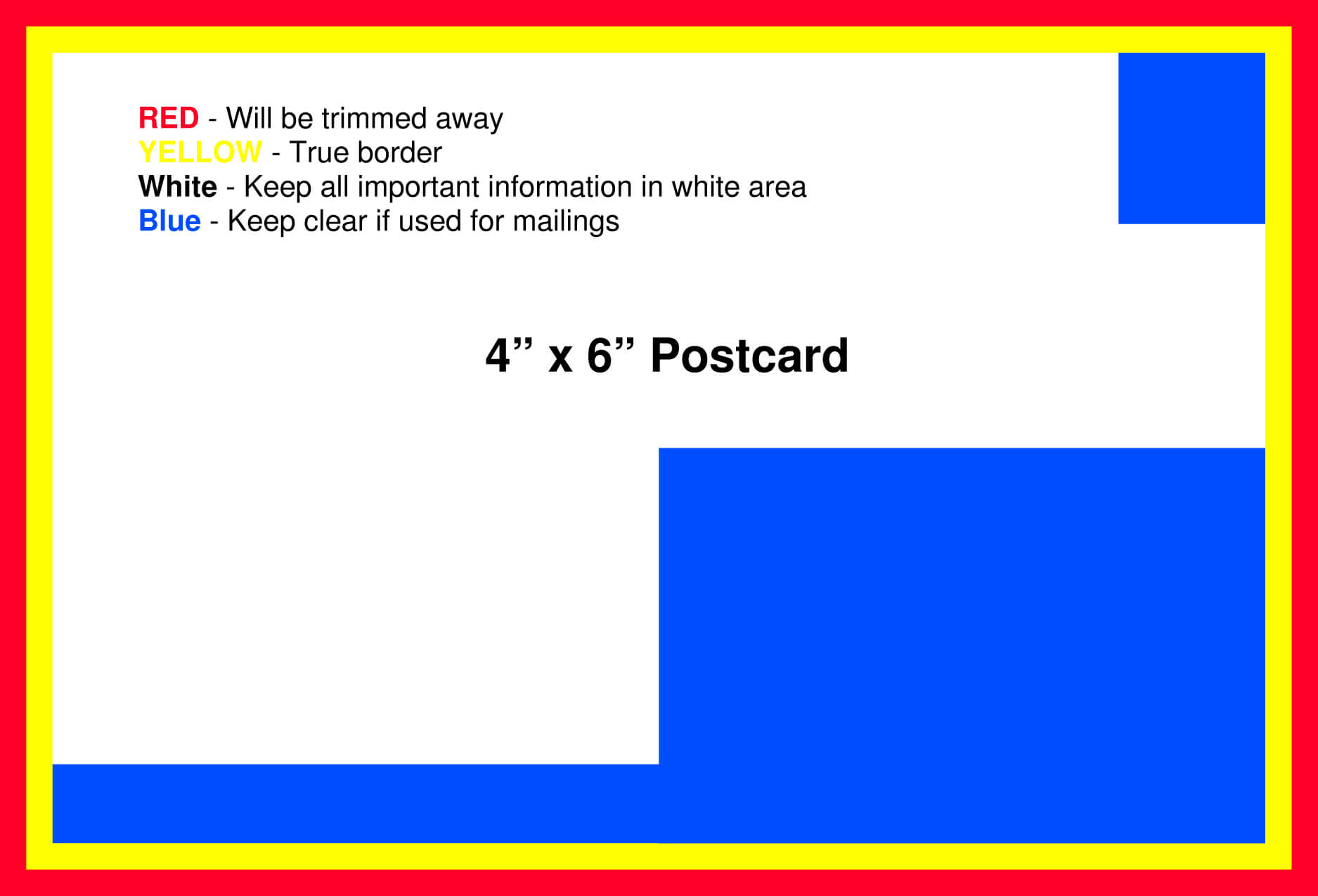 Postcard Template – American Printing And Mail Regarding 5X7 Postcard Template