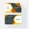 Powerpoint Template, Business Card Design Logo, Business For Business Card Powerpoint Templates Free