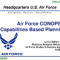 Ppt – Air Force Conops & Capabilities Based Planning Within Air Force Powerpoint Template