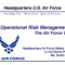 Ppt – Operational Risk Management – The Air Force Way Throughout Air Force Powerpoint Template