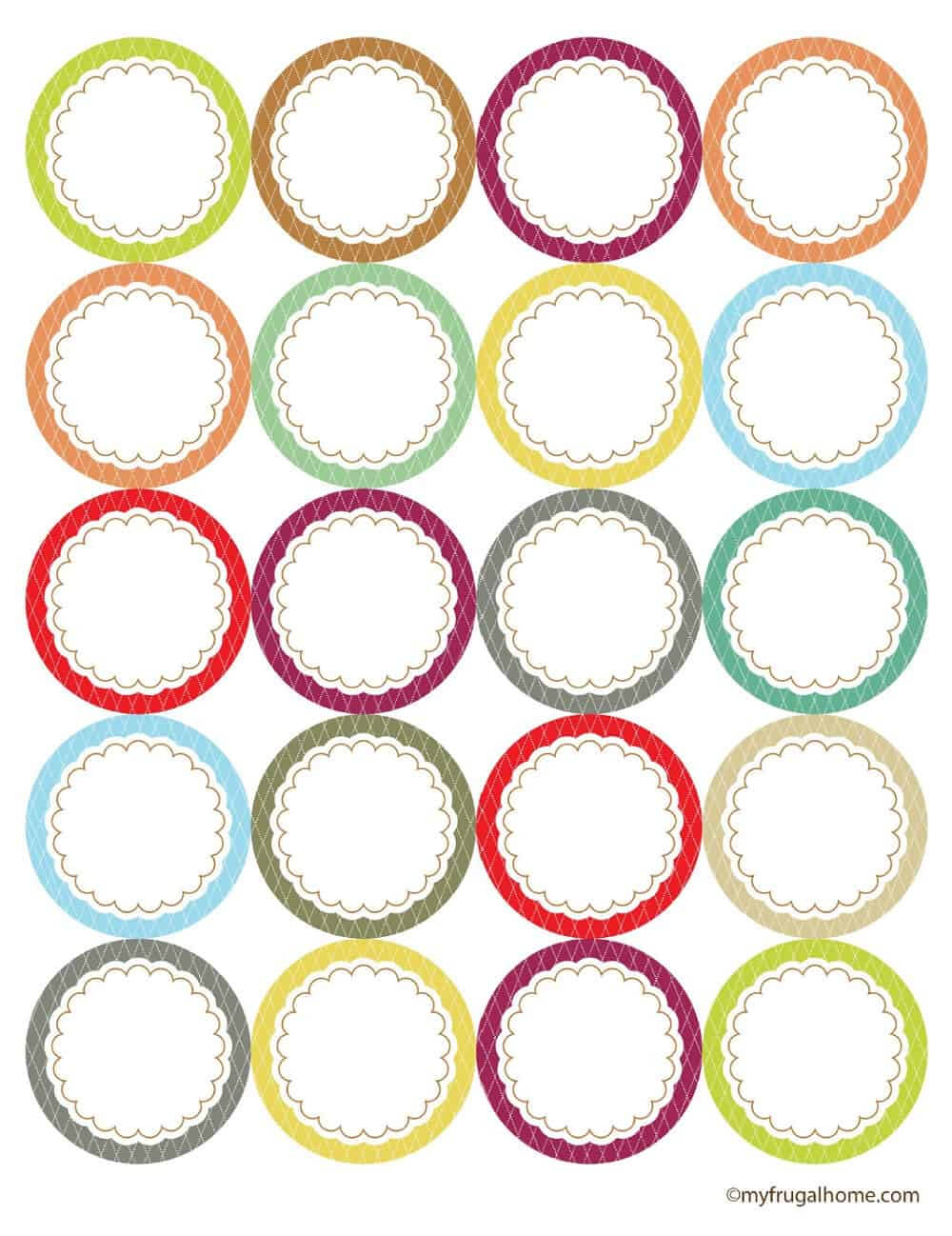 Printable Canning Jar Labels Throughout Canning Jar Labels Template