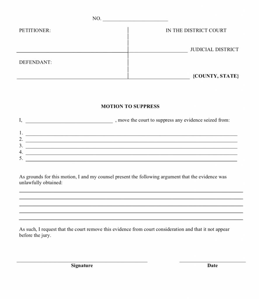 Printable Legal Forms And Templates | Free Printables With Blank Legal Document Template