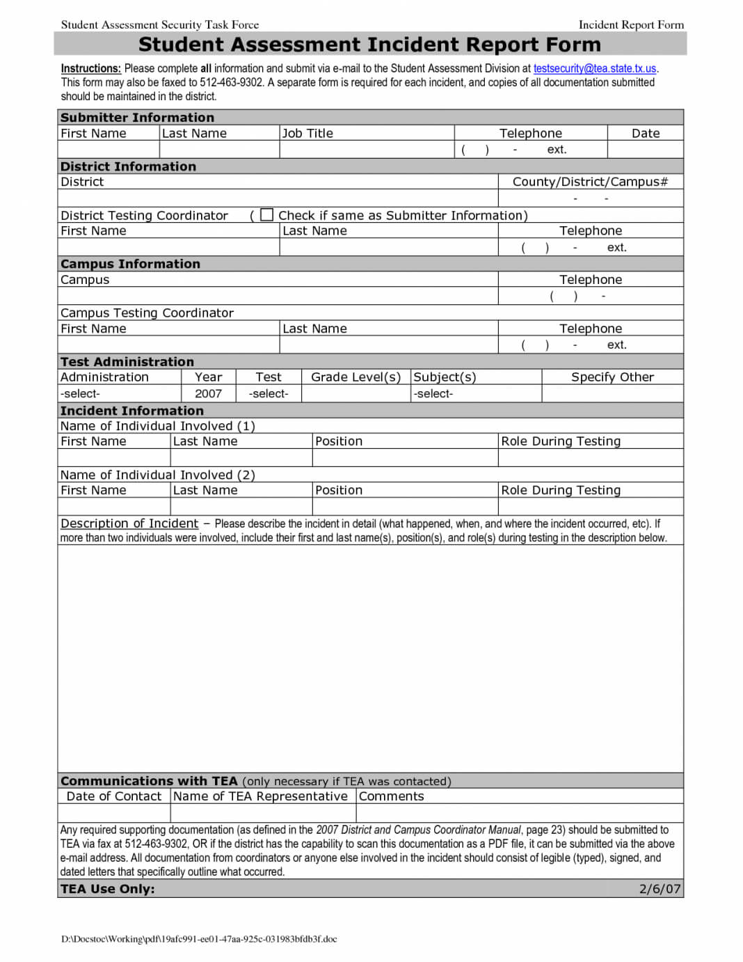 Report Examples School Accident Incident Form Injury Bus With Regard To Accident Report Form Template Uk