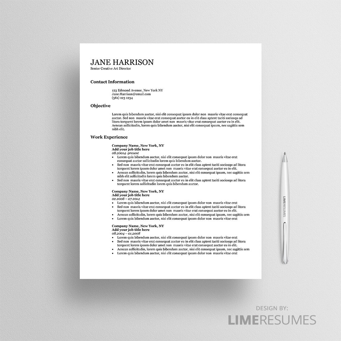 Resume Template Ats04 Pertaining To Ats Friendly Resume Template