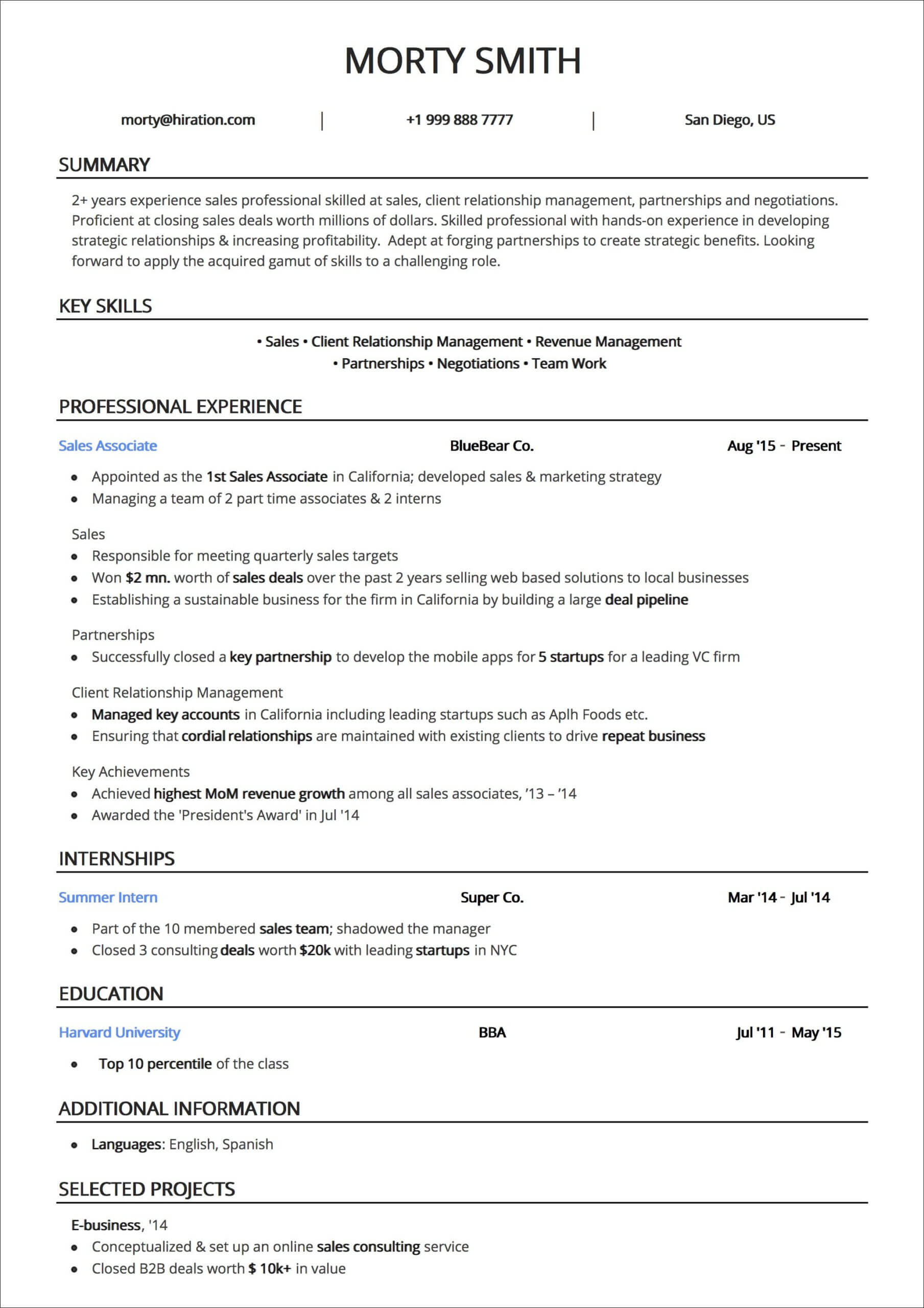 Resume Templates – The 2020 Guide To Choosing The Best Pertaining To Ats Friendly Resume Template