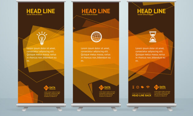 Roll Up Banner Stand Design Template pertaining to Banner Stand Design Templates