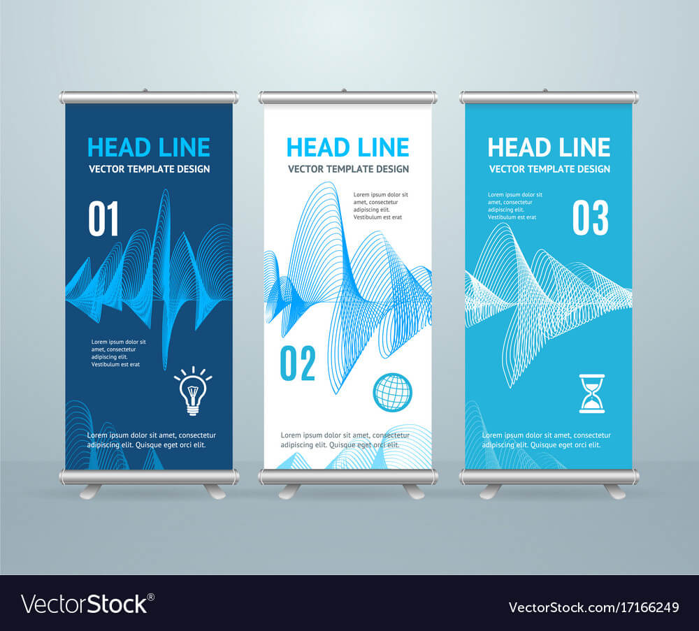 Roll Up Banner Stand Design Template Within Banner Stand Design Templates