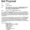 Sales Bid Proposal Template | Polsterer For Business Sale Proposal Template