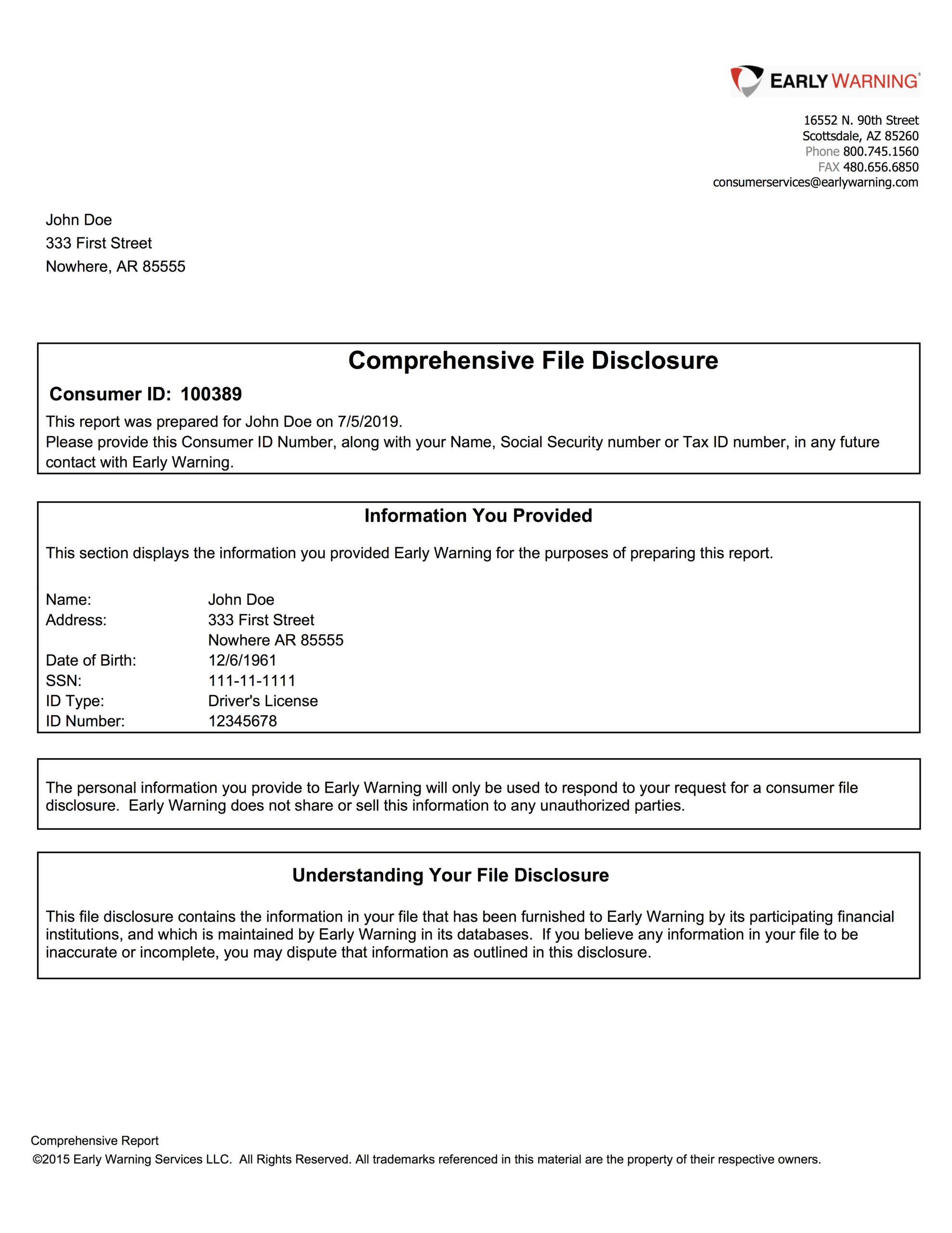 Sample Credit Report Request Letter Equifax Consumer Dispute With Regard To Ar Report Template