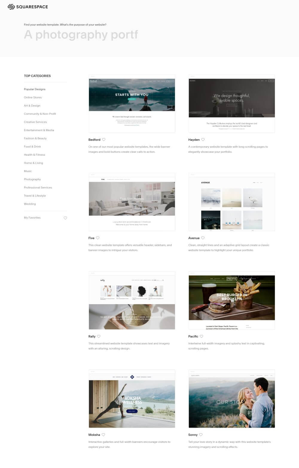 Selecting A Squarespace Template — Going Square With Best Squarespace Template