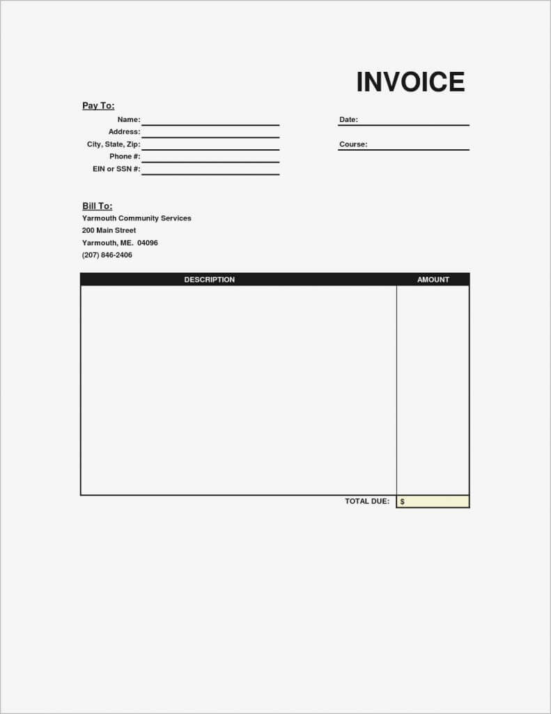 Small Business Invoice Template Free Uk Small Business Intended For Business Invoice Template Uk