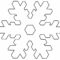 Snowflake Template With 6 Points | Templates And Samples Throughout Blank Snowflake Template