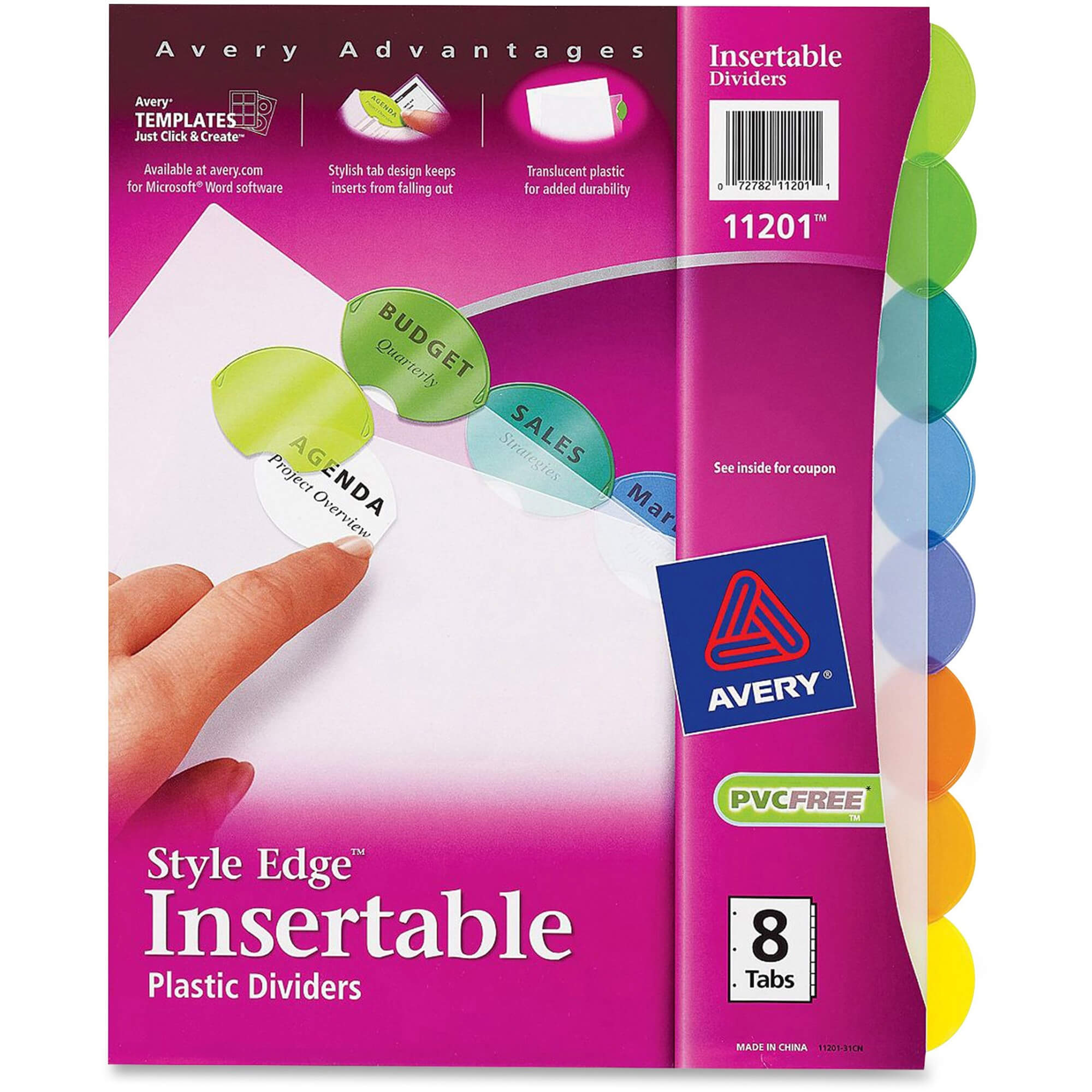 Sns Data :: Office Supplies :: Binders & Accessories With 8 Tab Divider Template Word