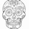 Sugar Skull Drawing Template At Paintingvalley | Explore Throughout Blank Sugar Skull Template